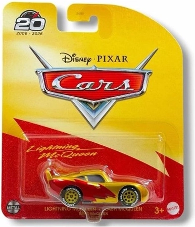 Mattel Cars Lightning McQueen auriu, aniversarea de 20 de ani