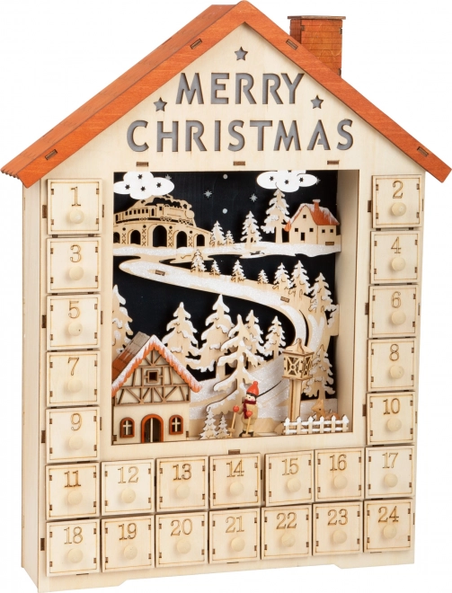 Calendar de Advent Crăciun Fericit
