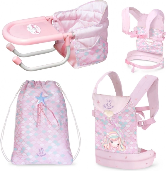 Set de călătorie pentru păpuși 3 în 1 Ocean Fantasy