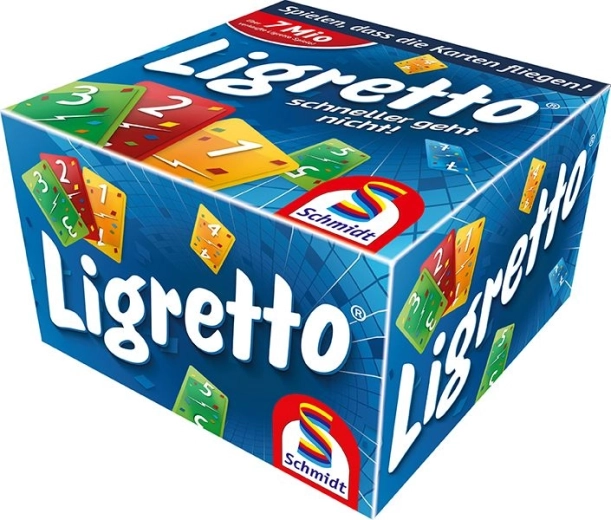 Schmidt Spiele Ligretto albastră - joc de cărți