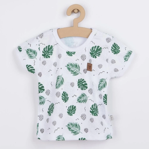 Tricou pentru bebeluși din bumbac cu mânecă scurtă KOALA Nature