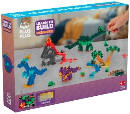 Set de Construcție Creativ Plus-Plus Învață să Construiești Dinozauri