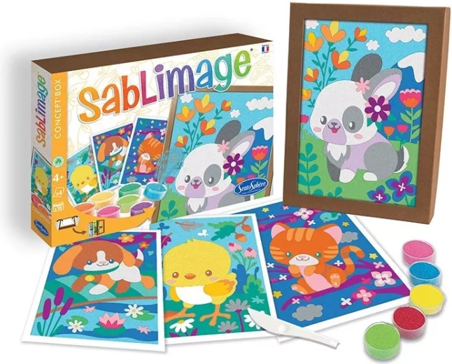 Sentosphere Sablimage imagini cu nisip animale