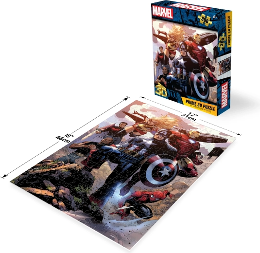 Puzzle 3D MARVEL Avengers 300 piese