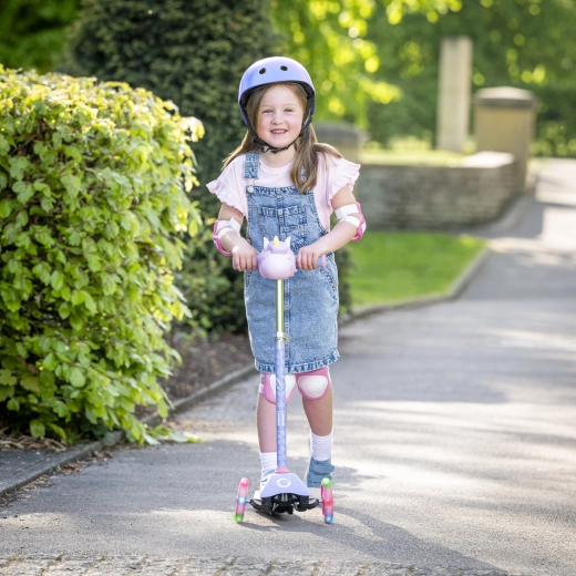 Roți frontale luminoase pentru bucuria plimbării