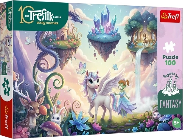 Puzzle 100 de piese Inspired By Fantasy: Lumi magice