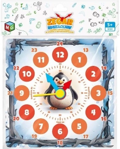 Ceas educativ Pingwinek