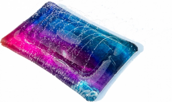 Covoraș de joacă acvatic galactic 130 × 90 cm BESTWAY cu pulverizator de apă