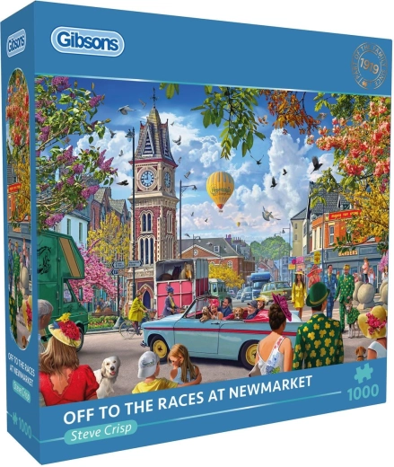 Puzzle Gibsons „Curse la Newmarket” 1000 de piese