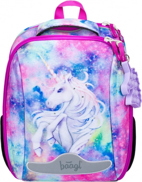 Ghiozdan de școală Baagl Shelly Unicorn