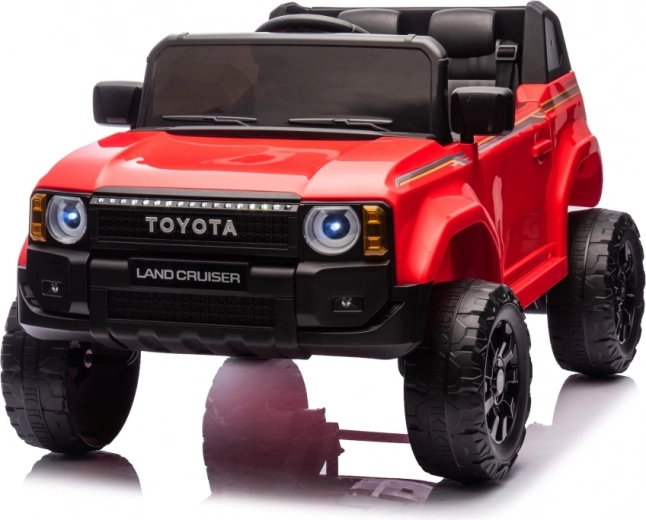 Mașinuță electrică pentru copii TOYOTA LAND CRUISER PRADO – albă