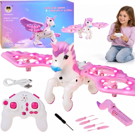 Unicorn zburător Pegasus controlat de la distanță