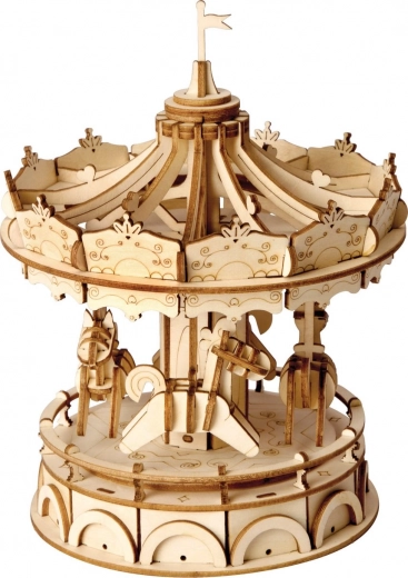 Rolife Puzzle din Lemn 3D Carusel