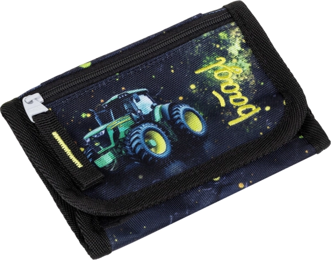 Compartimentare clară și buzunăraș pentru mărunțiș