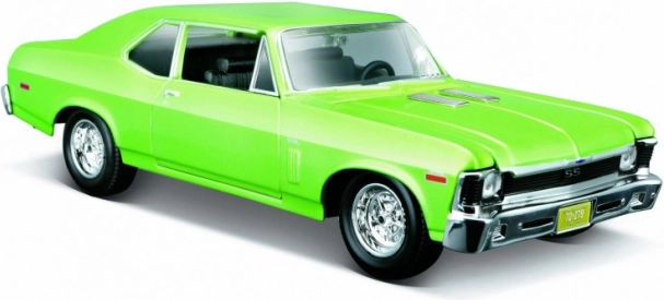 Model metalic CHEVROLET NOVA SS 1970 verde 1:24