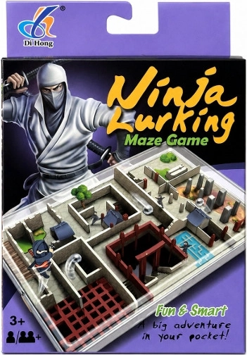 Joc de îndemânare tip labirint cu tematică ninja
