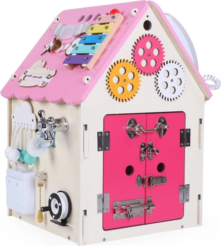 Placă de activități căsuță pentru copii 2Kids Toys – Roz