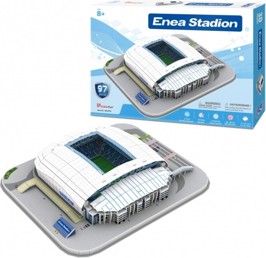 Puzzle 3D stadion LECH POZNAń