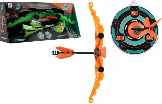 Arc pentru copii cu săgeți cu ventuză și țintă