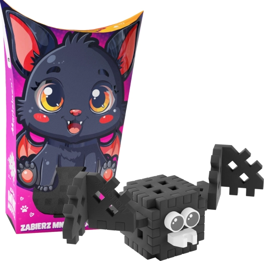 Set de construcție Mini Waffle Pocket Pets – liliac