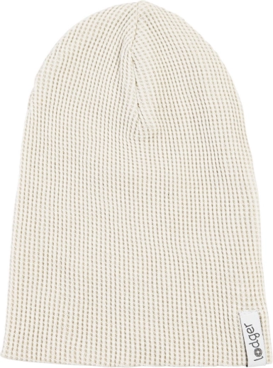 Lodger Beanie Ciumbelle Cloud Dancer căciuliță din bumbac 0–6 luni