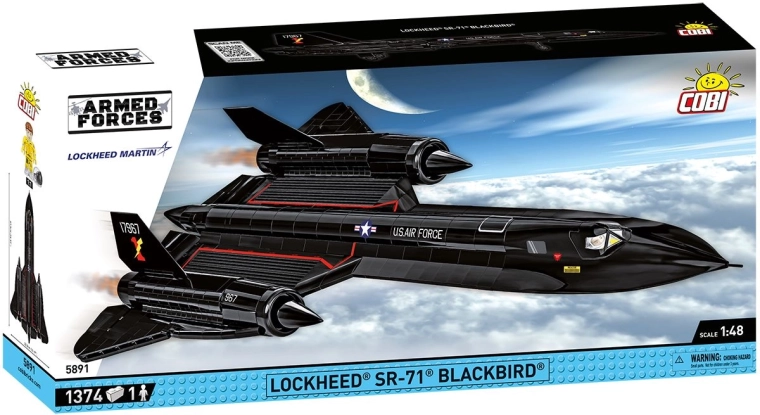 Cobi Armed Forces Lockheed SR-71 Blackbird set de construcție 1:48
