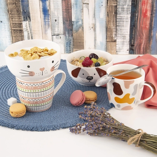 Porțelan de calitate pentru mașina de spălat vase și microunde