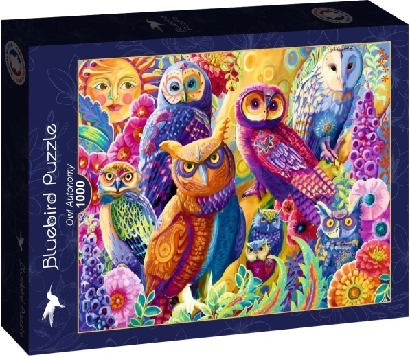 Puzzle Bluebird Bufnițe 1000 de piese
