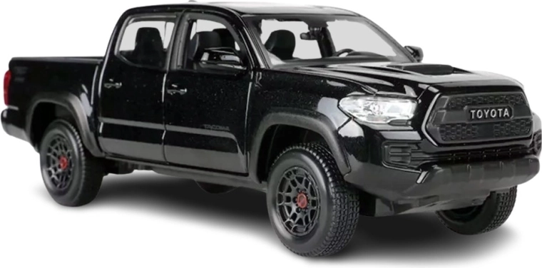 Model TOYOTA TACOMA TRD Pro 2023 1:24 negru
