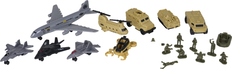 Accesorii bogate pentru propriile scenarii militare