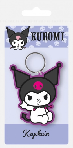 Breloc din cauciuc Hello Kitty Kuromi