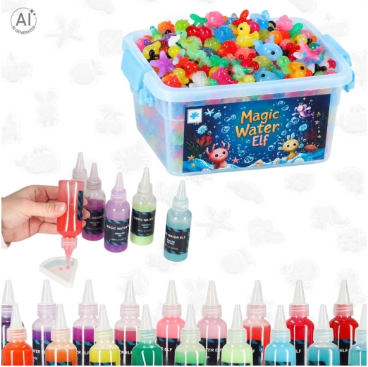 Set creativ pentru realizarea figurinelor cu gel de apă