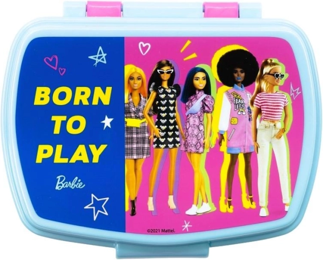 Motiv Barbie pe placul copiilor
