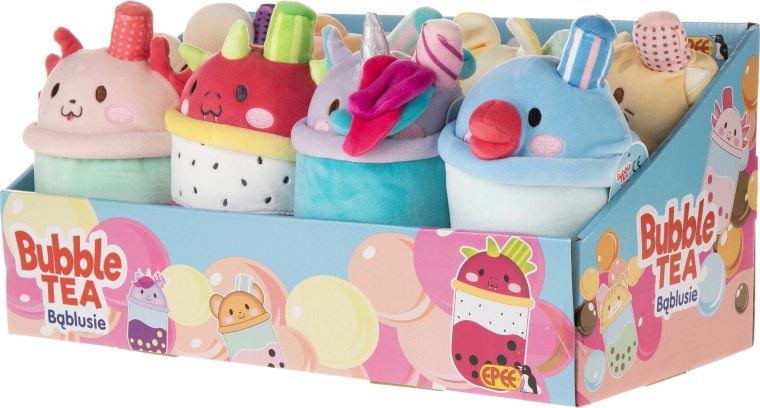 Maskot Bubble Tea 21cm Ursuleț de zahăr