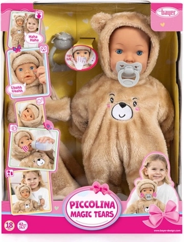 Bayer Piccolina bebeluș care plânge 42 cm