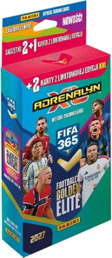 Cărți de colecție Panini FIFA 365 Adrenalyn XL 2027 blister XXL