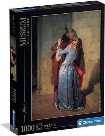 Puzzle Clementoni Museum Collection 1000 de piese The Kiss (Francesco Hayez)