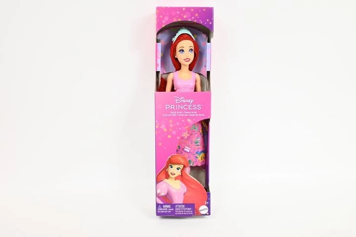 Păpușa Disney Princess Ariel în versiune de petrecere