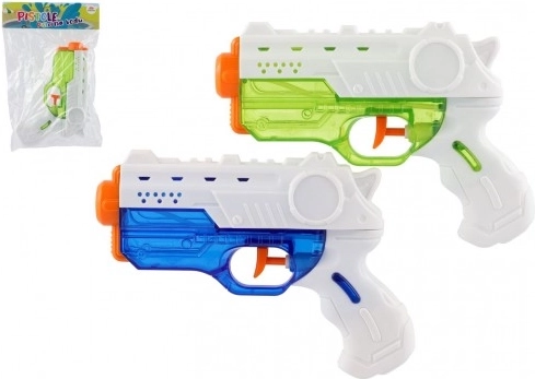 Pistolă de apă pentru copii din plastic 19 cm