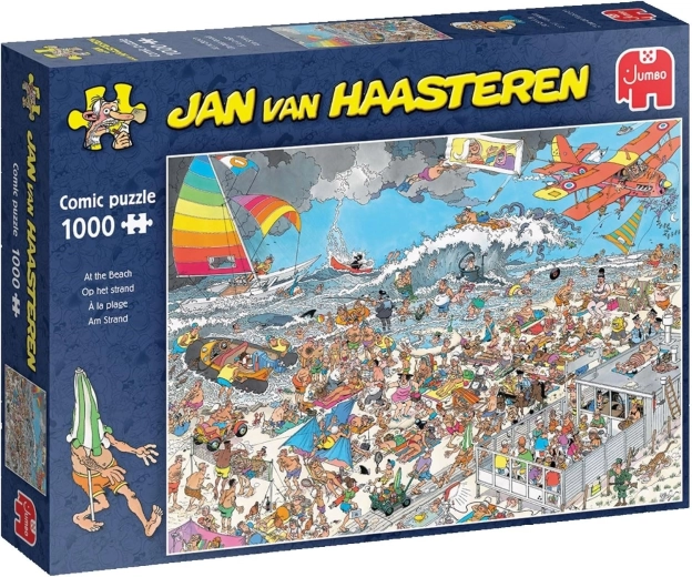 JUMBO Puzzle Jan van Haasteren Pe plajă 1500 de piese
