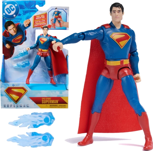 Figurină de acțiune SUPERMAN 15 cm cu efecte și accesorii