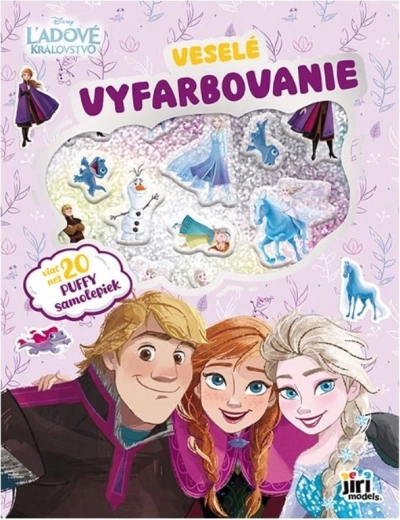 Disney Frozen – colorat vesel cu super autocolante