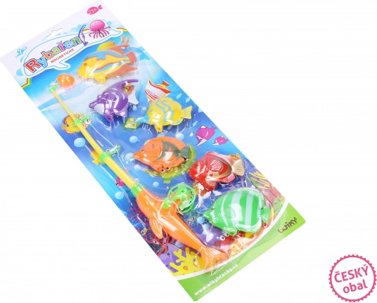 Joc magnetic de pescuit peștișori 40 cm