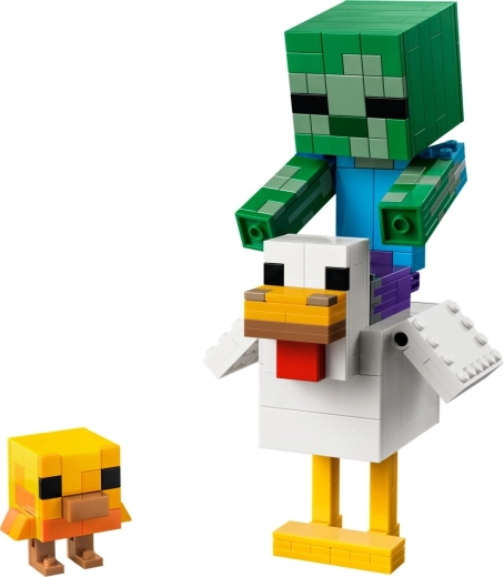 Scenă emblematică din Minecraft ca model de colecție