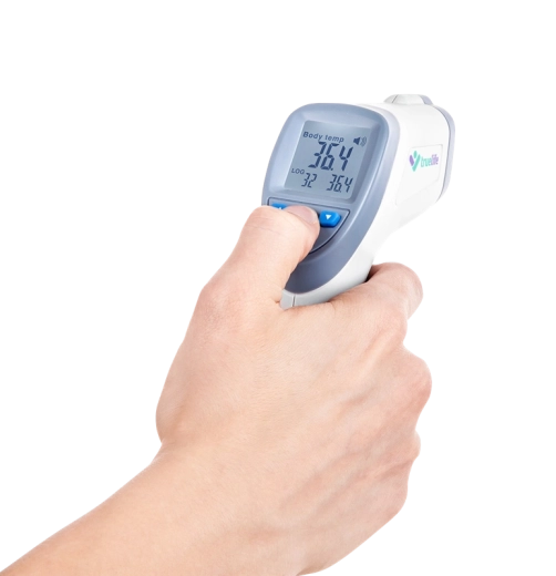 Măsurare fără atingere în 1 secundă