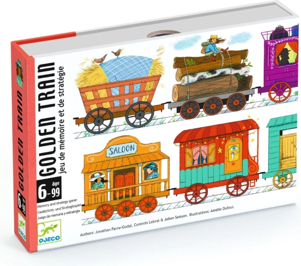 Joc de cărți DJECO Golden Train