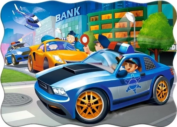 Puzzle Urmărire polițienească pentru copii