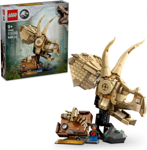 LEGO Jurassic World Schelet Triceratops