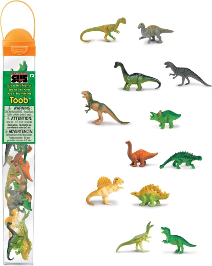 Safari Ltd. TOOBS tub cu dinozauri – Sue și prietenii ei