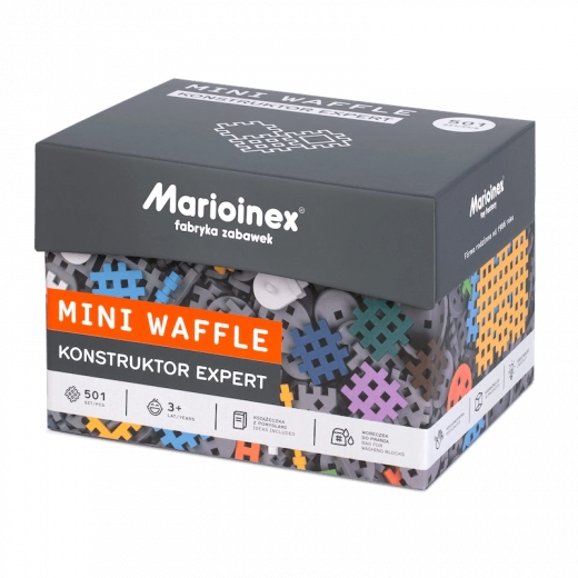 Set de construcție Mini Waffle Expert 501 piese